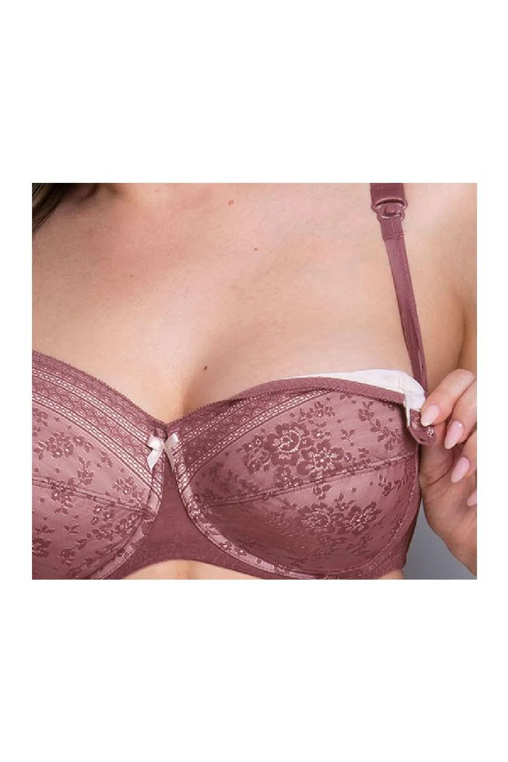 Anita Fleur Underwire Nursing Bra, Berry (5053) - Image 4