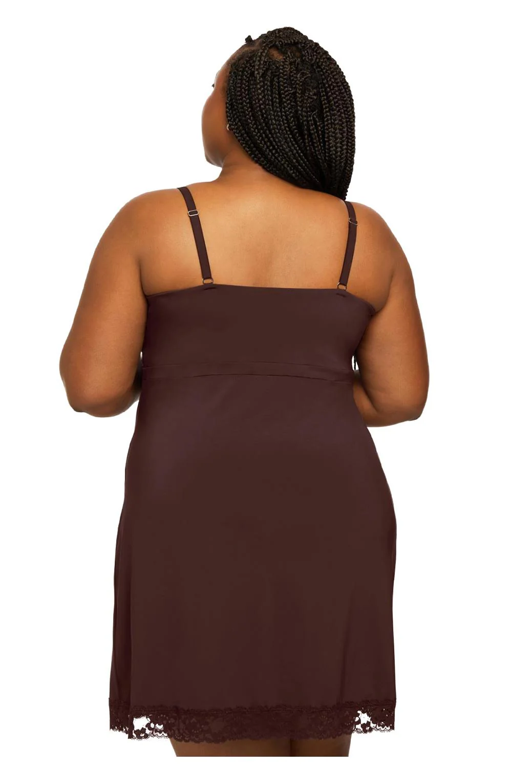 Montelle Bust Support Chemise, Cocoa (9394) - Image 3