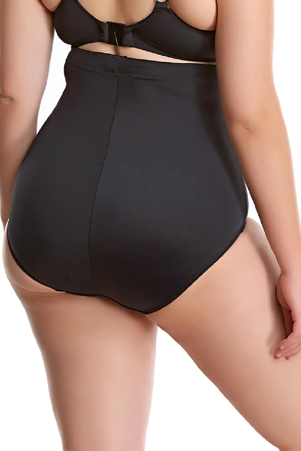 Elomi Essentials High-Waist Swim Brief, Black (ES7604) - Image 3