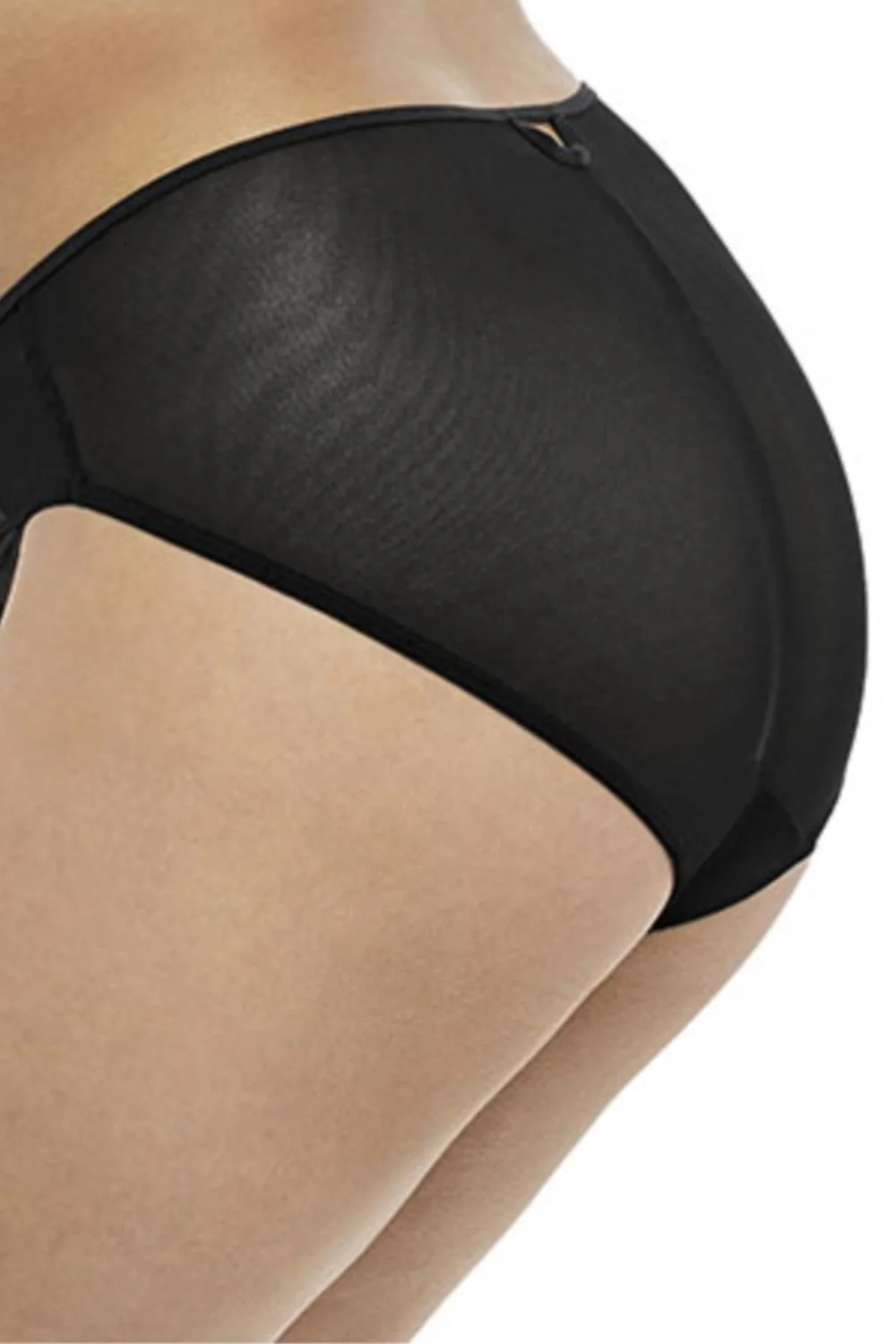 Elomi Sachi Panty, Black (EL4355) - Image 3