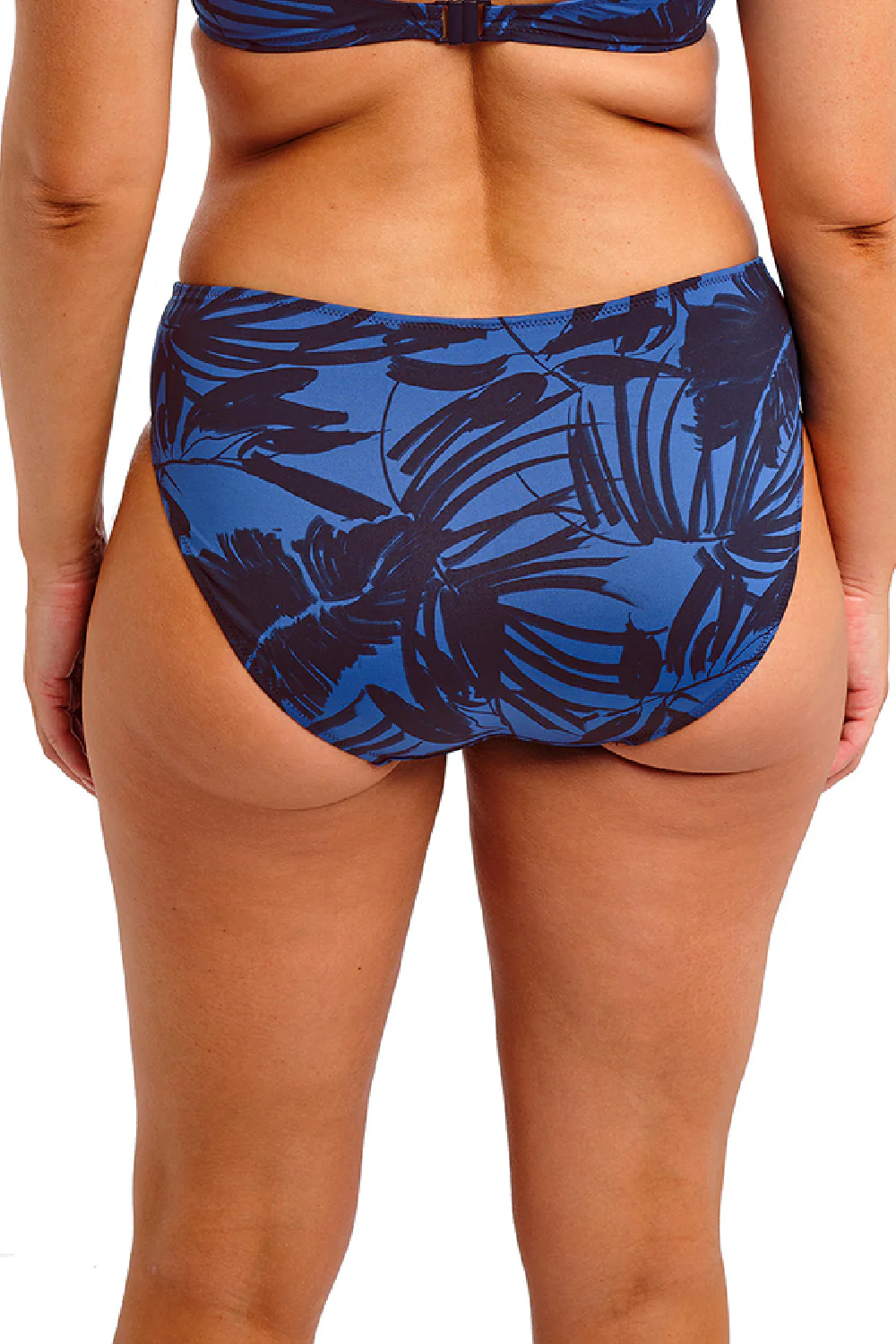 Fantasie Malabar Coast Mid Rise Swim Brief, Blue Black (FS506572) - Image 3