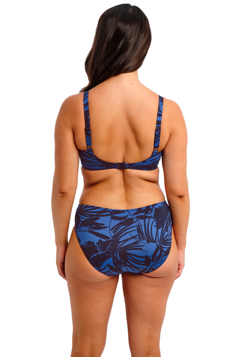 Fantasie Malabar Coast Mid Rise Swim Brief, Blue Black (FS506572) - Image 5