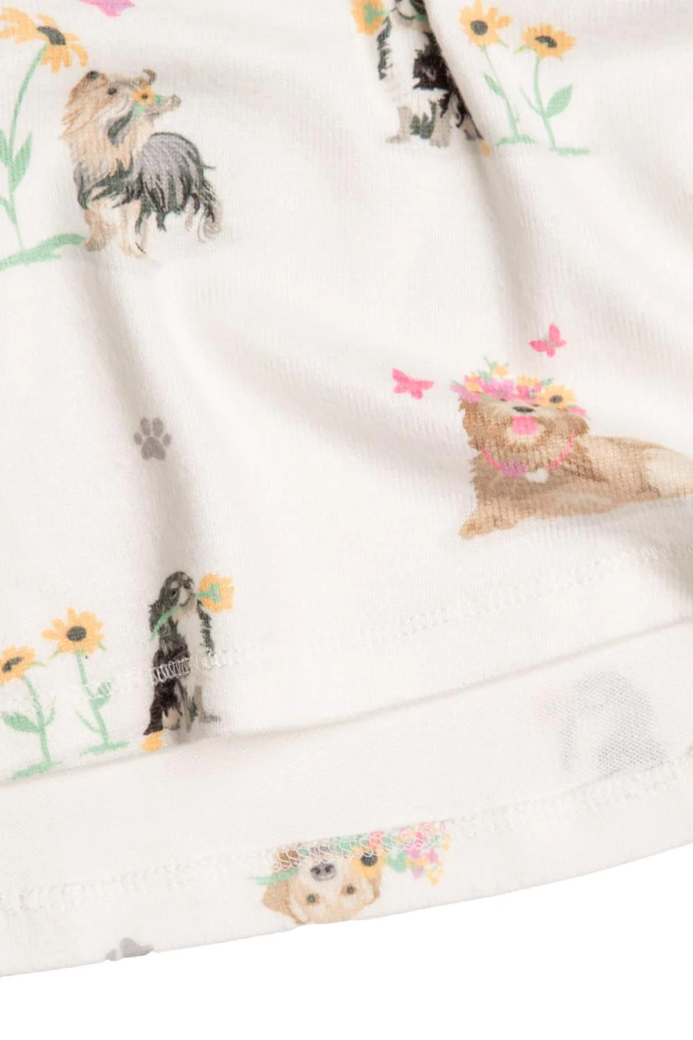 PJ Salvage Garden Party L/S Top RHGPLS-IVORY - Image 5