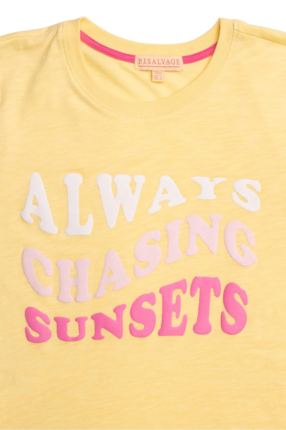 PJ Salvage That's Bananas Short Sleeve Top RHTBT-SUNKISSED - Image 3